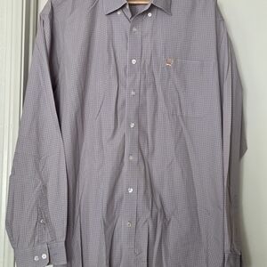 Cinch Lavender Micro-Pattern Dress Shirt